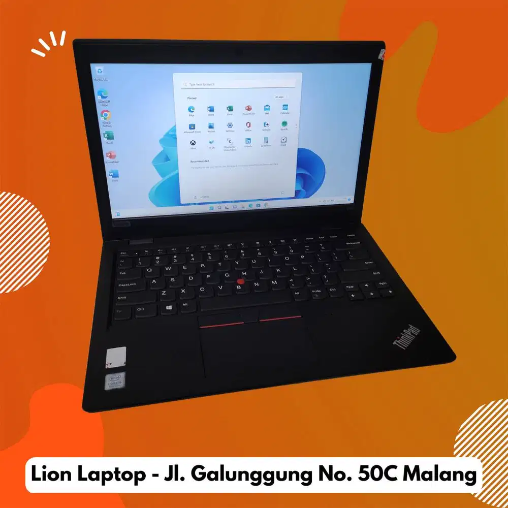 Core i5 Gen 8 RAM 8GB SSD 256GB Lenovo Thinkpad L390 [22|07]