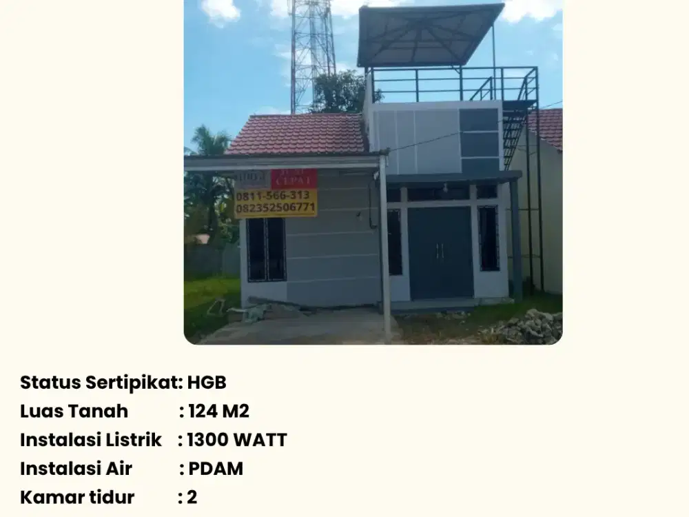 DI JUAL RUMAH DENGAN VIEW ALAM TERBAIK DI SINGKAWANG