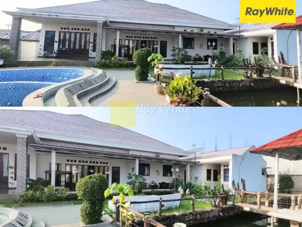 Dijual Rumah + Kios 7 Unit di Jati Agung, LAmpung Selatan (Kode 3640)