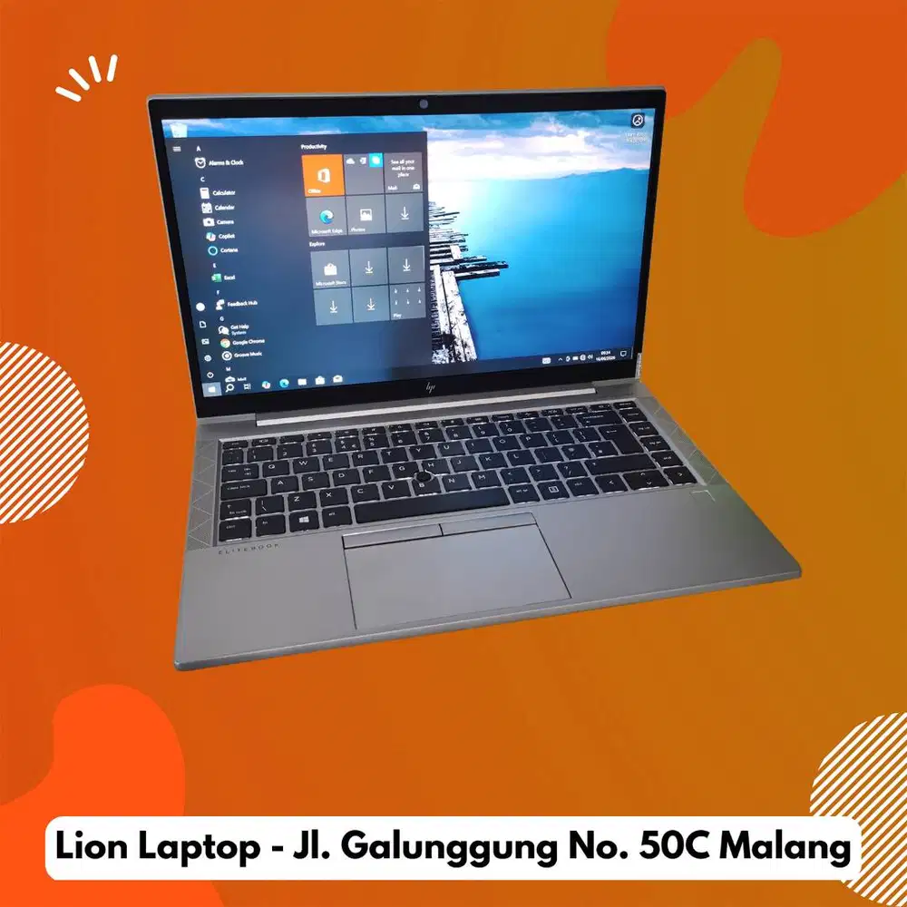 RAM 16GB Alumunium Body Core i5 Gen 10 HP Elitebook 840 G7 [22|07]