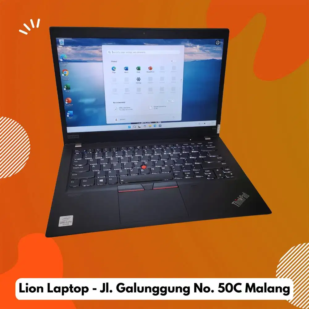 RAM 16GB Slim Core i5 Gen 10 SSD 256GB Lenovo Thinkpad T14s [22|07]