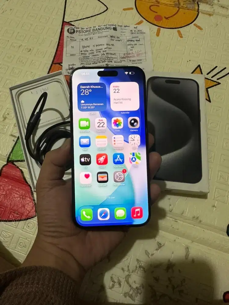 Iphone 15 promax 256gb all operator