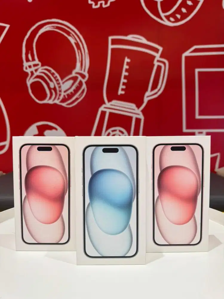IPHONE 15 128 GB NEW GARANSI RESMI IBOX
