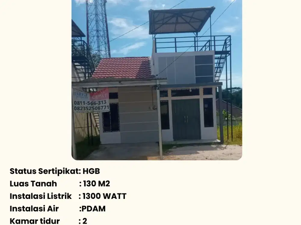 DI JUAL RUMAH DENGAN VIEW ALAM TERBAIK DI SINGKAWANG