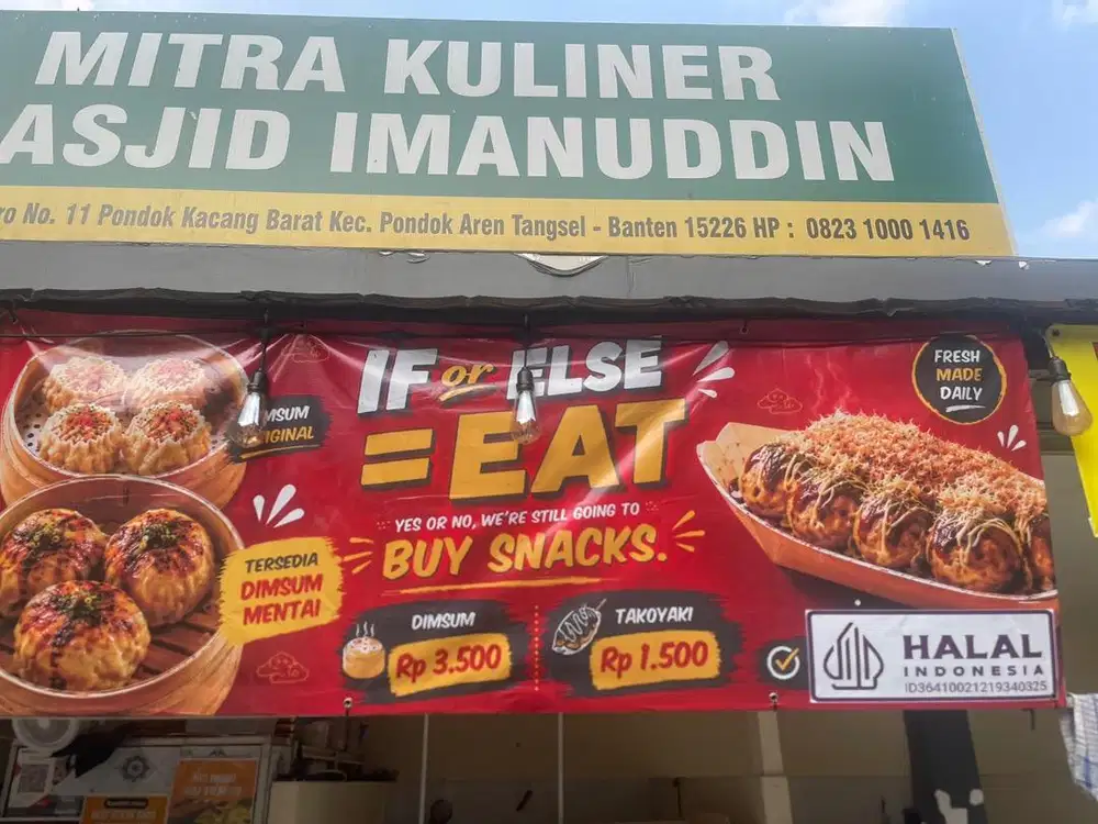 Dicari karyawan takoyaki dan dimsum