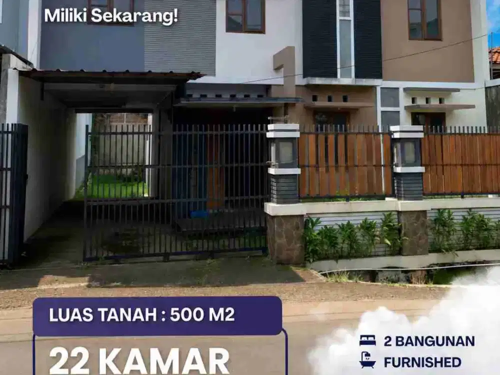 Jual Rumah Kost 22 Kamar Jatinangor Unit Ready sudah full ter isi Kamar