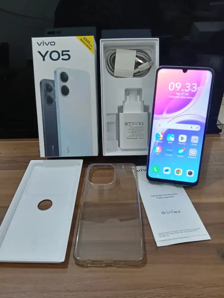 Vivo Y05 4/64 seken murah dan masih mulus