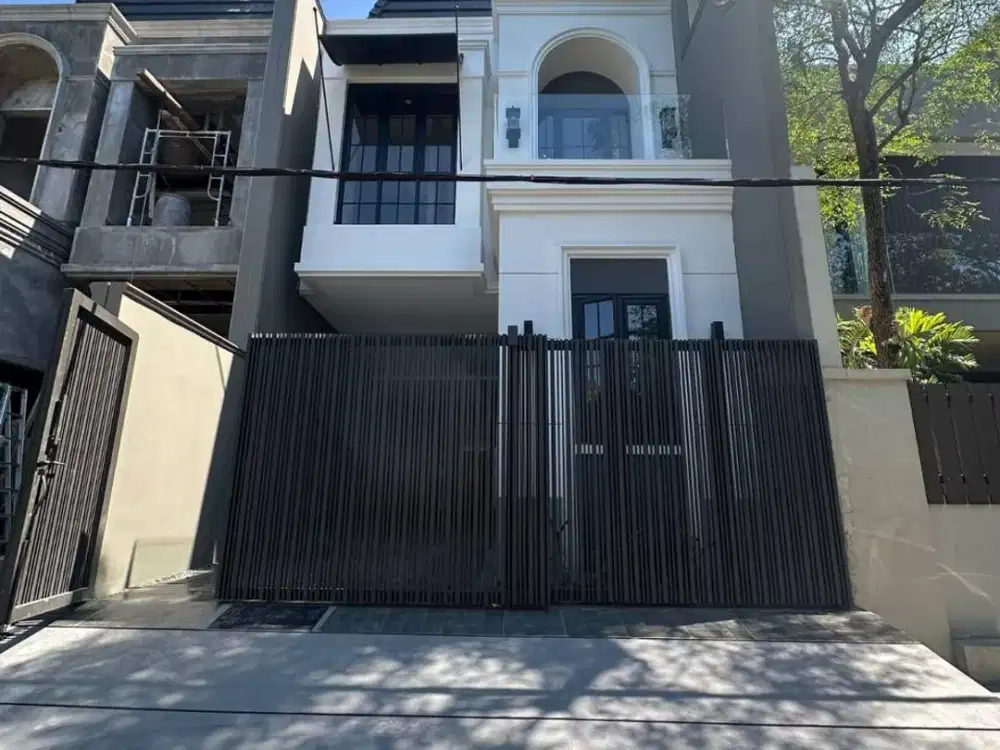 RUMAH MANYAR INDAH*NEW MINIMALIS*Hadap Timur• Carport 2 Mobil • Listrik 2200watt