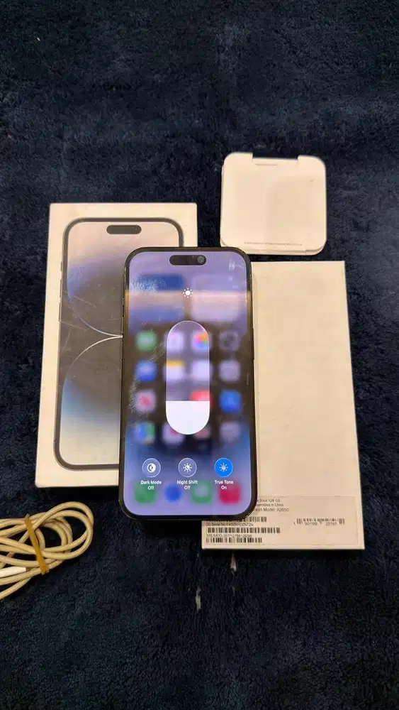 Iphone 14 Pro 128GB Black Terdaftar Lengkap