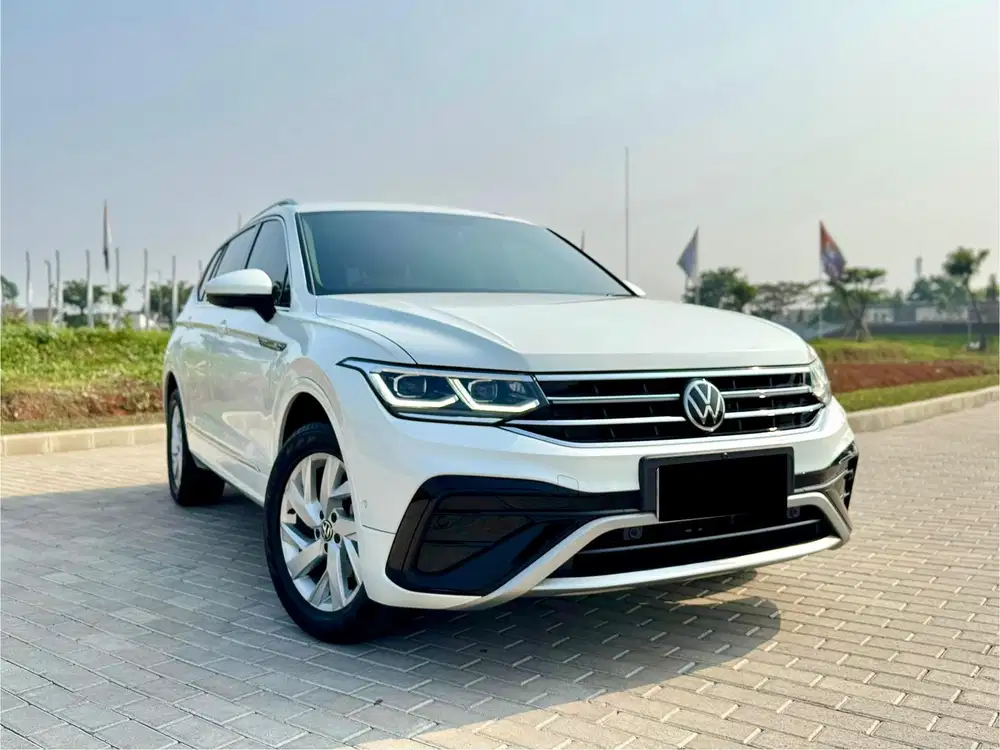 (KM 4 RIBU) Volkswagen New VW Tiguan AllSpace Putih 2025 LIKE NEW