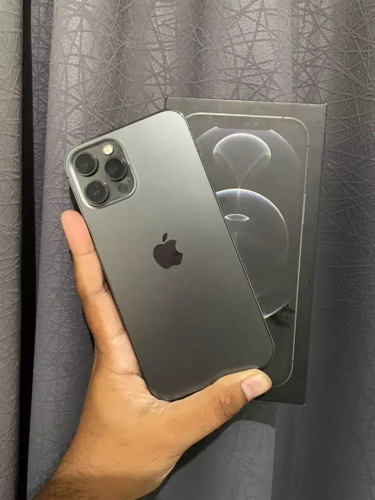 Iphone 12 promax 128gb ibox fullset mulus