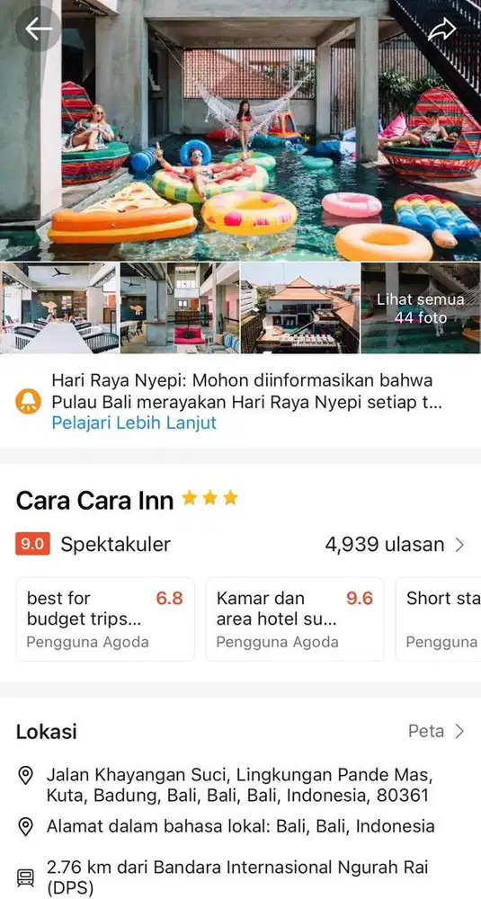 Di jual tiket hotel murah