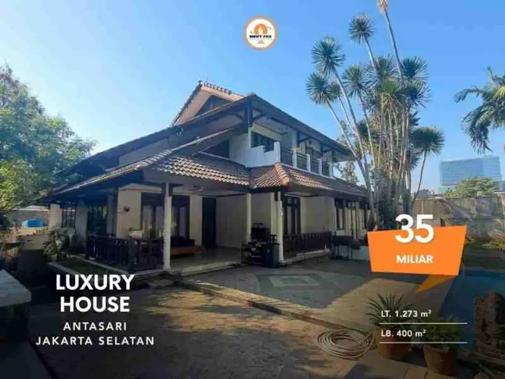 Jual Rumah tanah luas, antasari jakarta selatan