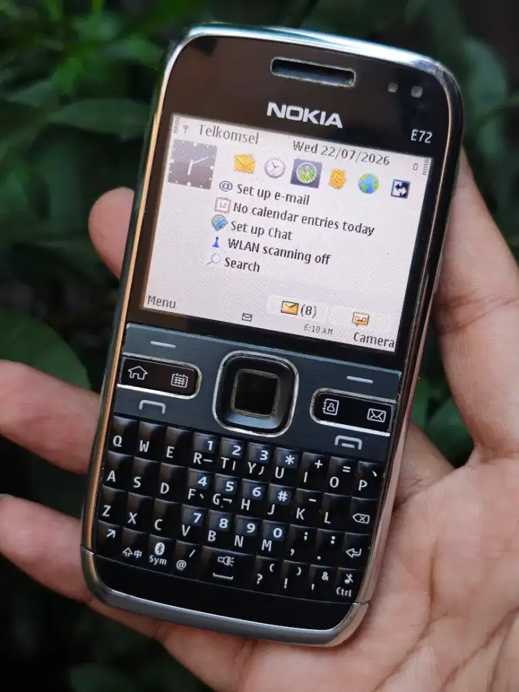 Nokia E72 Black Hp Batre All Operator