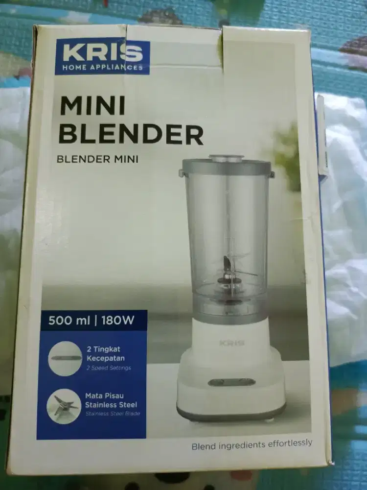Blender baru hanya di buka saja