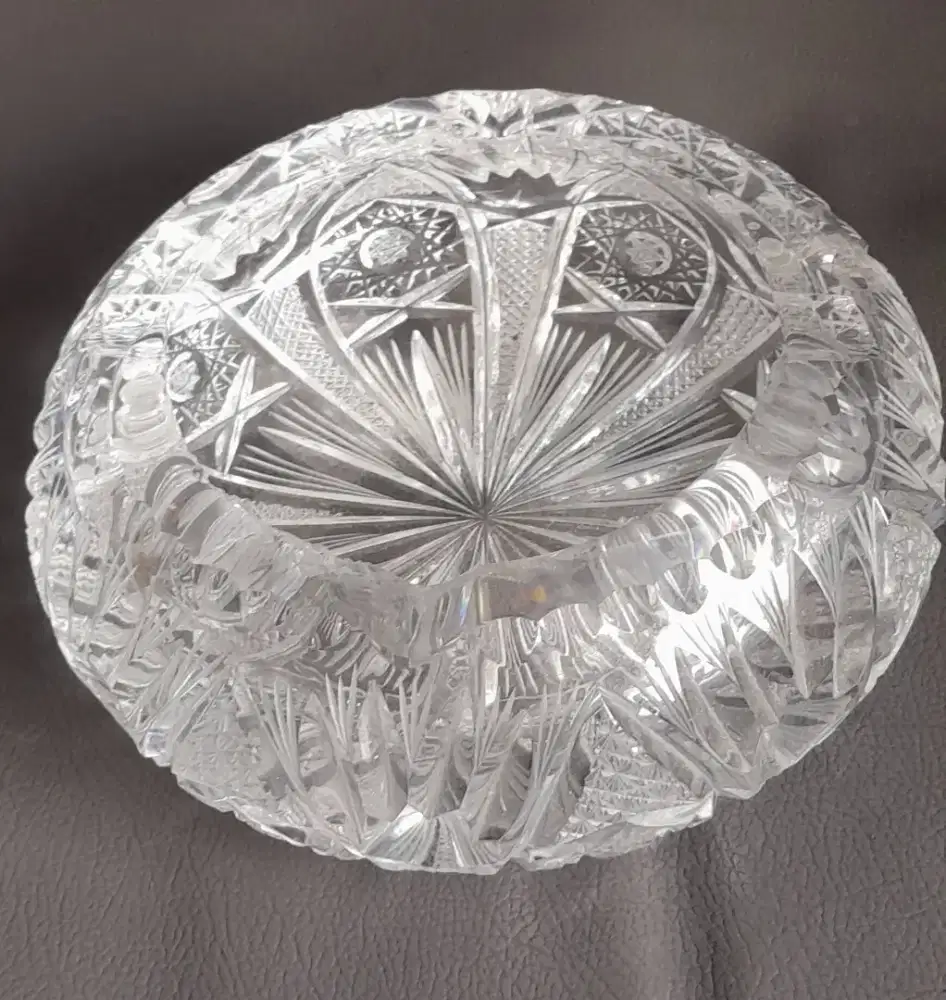 Asbak kristal Bohemia