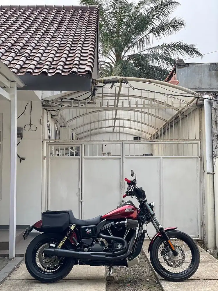 Harley Davidson Dyna Street Bob FXDB 2013 Red Hard Candy FP Mabua