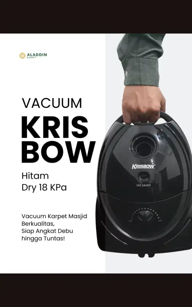 JUAL VACUUM CLEANER KRISBOW