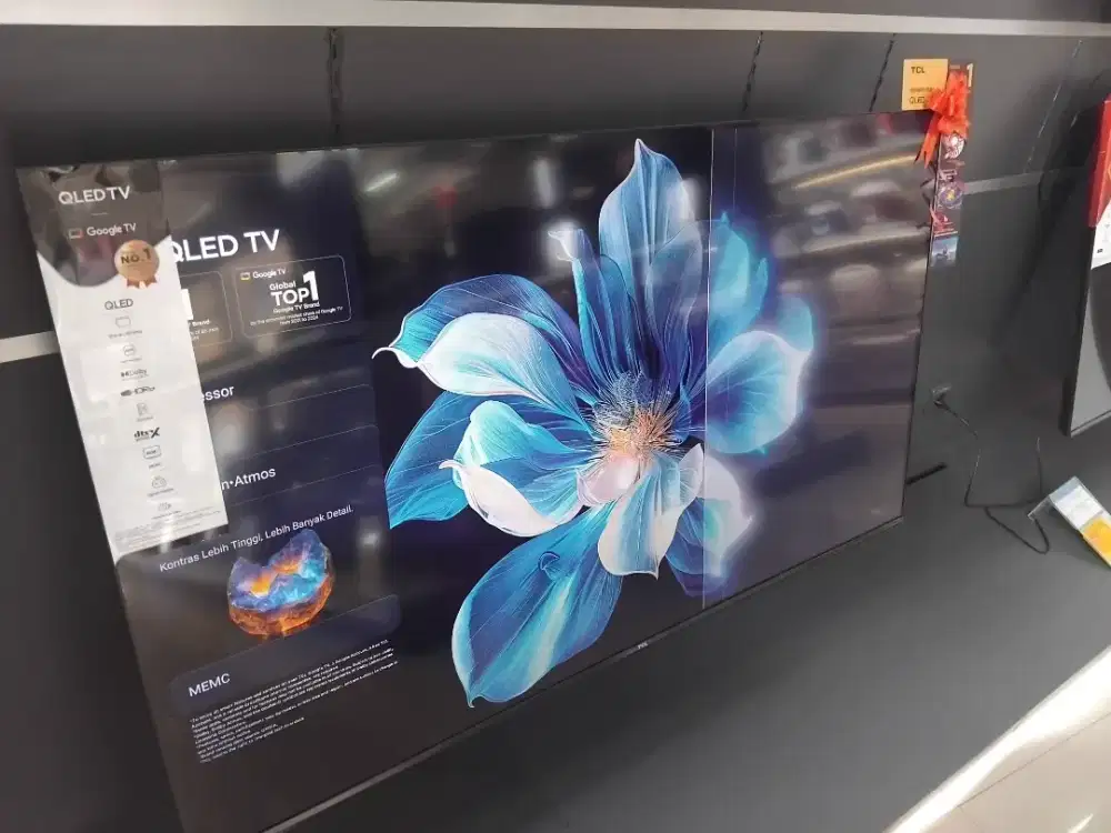TV TCL 55t6c qled google tv