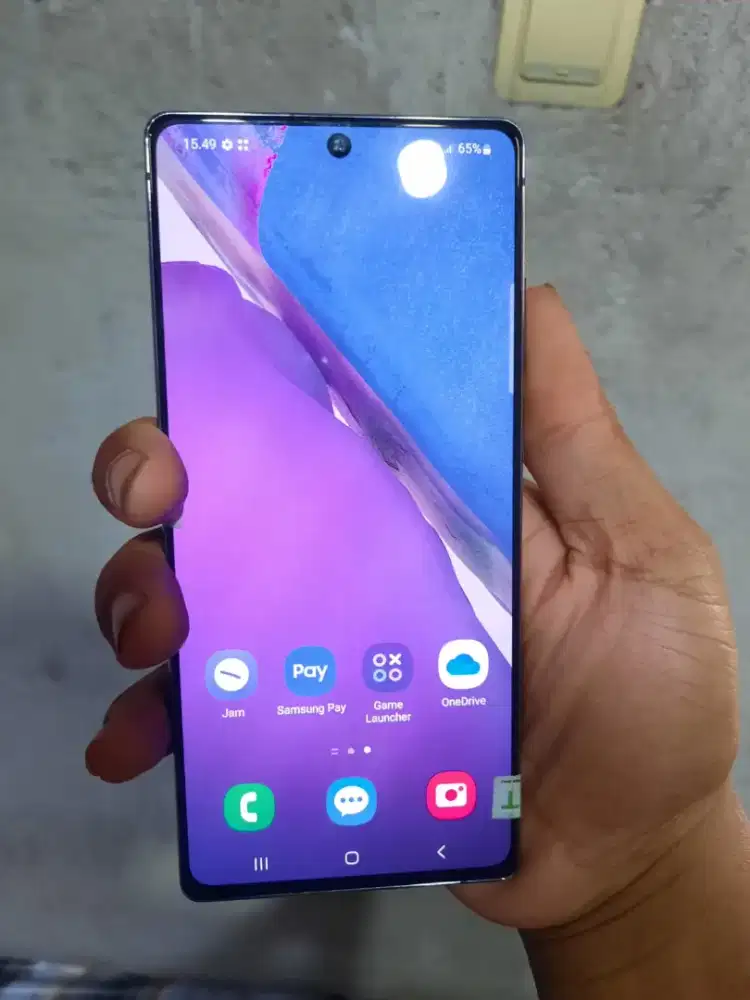 Samaung note 20 5G ram 8/256
