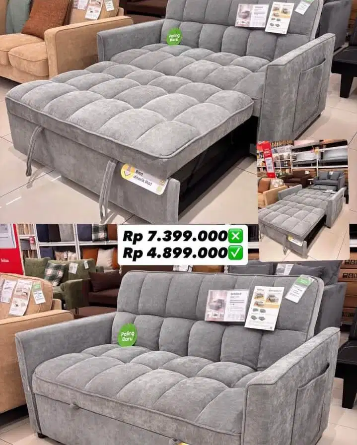 HARGA HEMAT SOFA SLEEPER SELMA