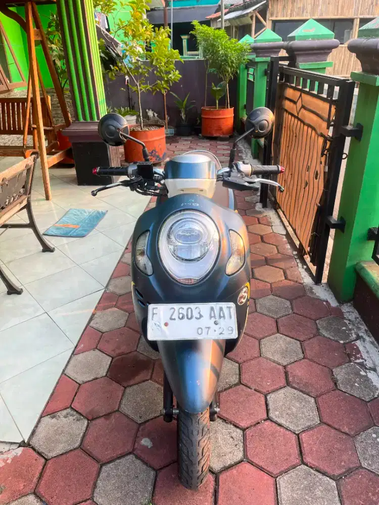 Honda Scoopy 2021 Biru Doff