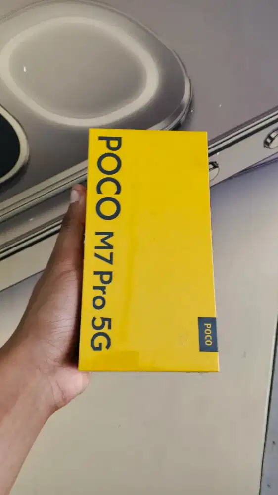 Poco M7 Pro 5G 8/256 Silver [Baru, Garansi Resmi 15 Bulan]