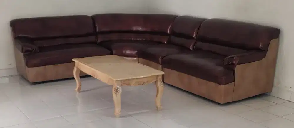 Set Kursi Sofa + Meja Marmer