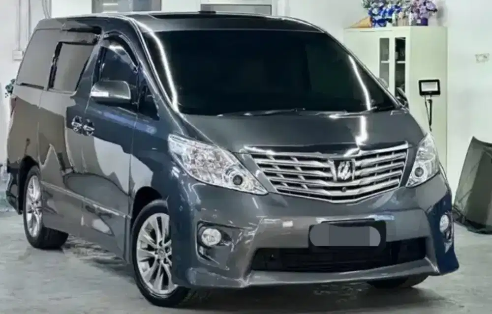 Bismillah.. Alphard Abu-Abu Premium Sound Jarang Ada - Gercep euy