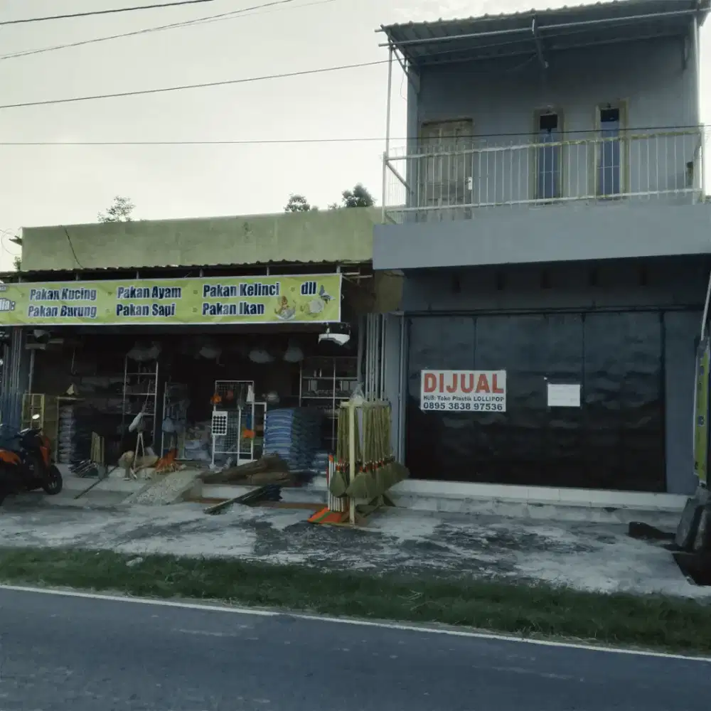 Dijual cepat ruko 2 lantai di Klaten