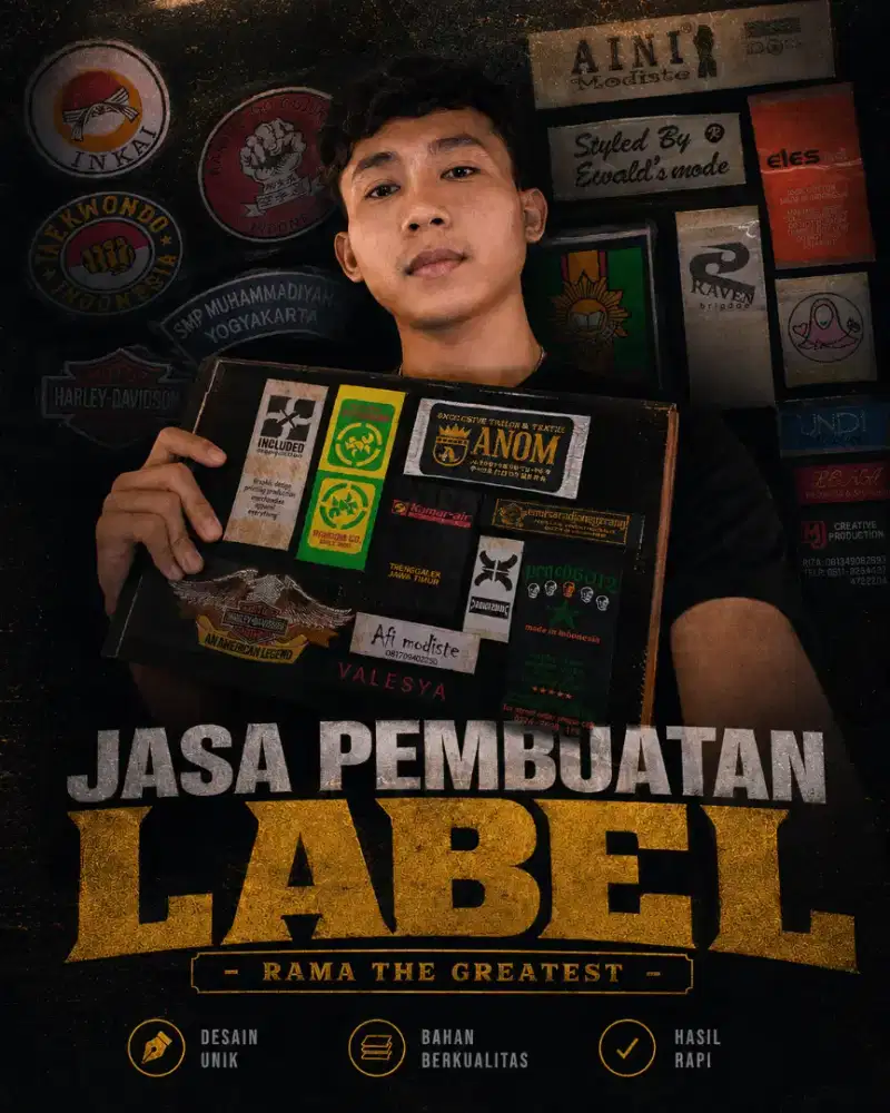 Jasa Pembuatan Label - Rama the Greatest