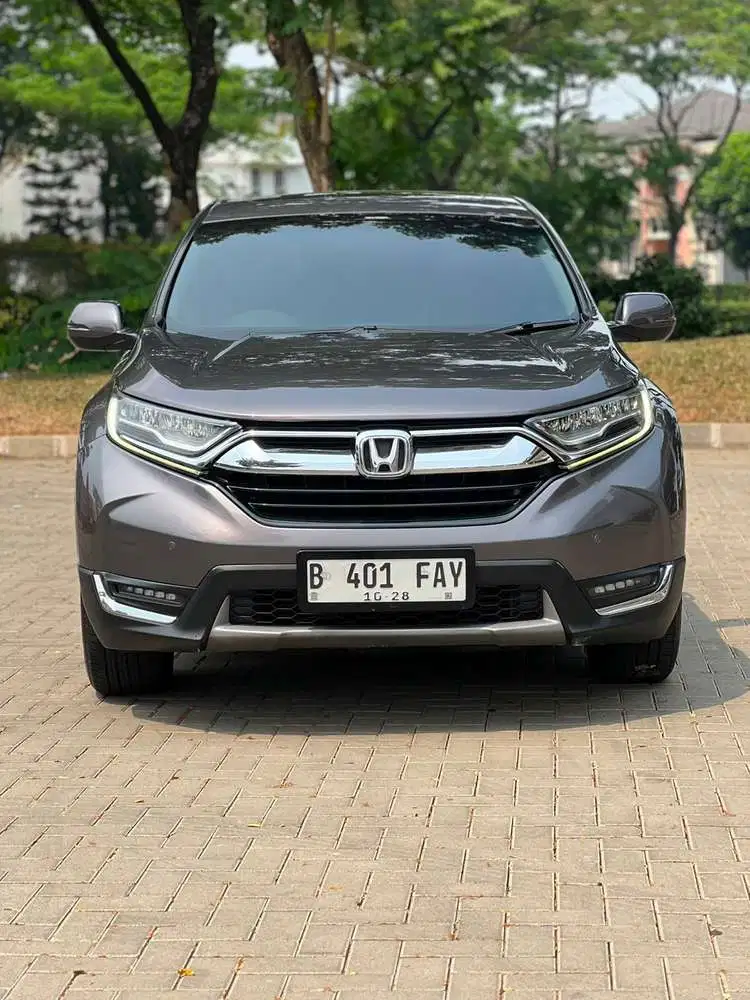 HONDA CR-V 1.5 TURBO PRESTIGE AT 2018 - SIAP PAKAI & MULUS TERAWAT