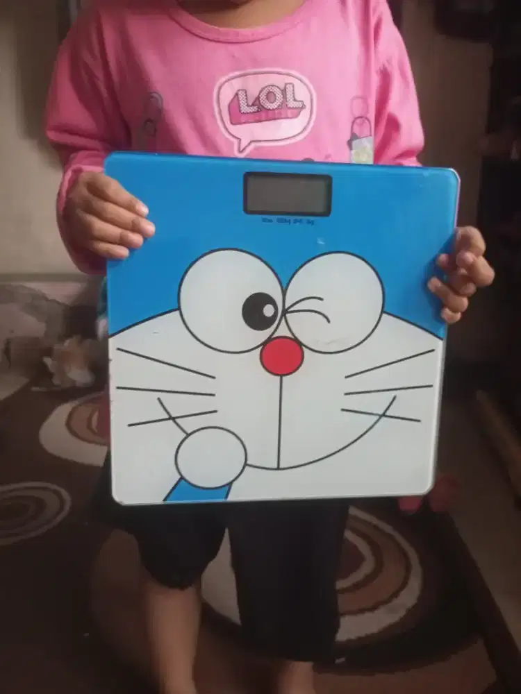 Jual cepat timbangan gambar Doraemon