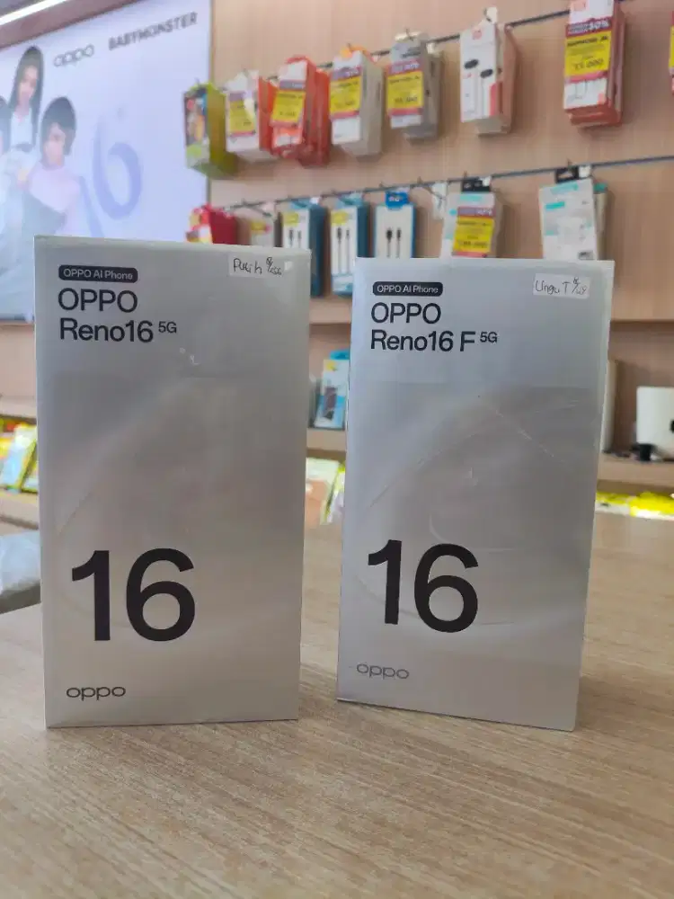 KHUSUS PEMBELIAN OPPO RENO 16 SERIES DISKON 5% SYARAT JAPRI SAJA