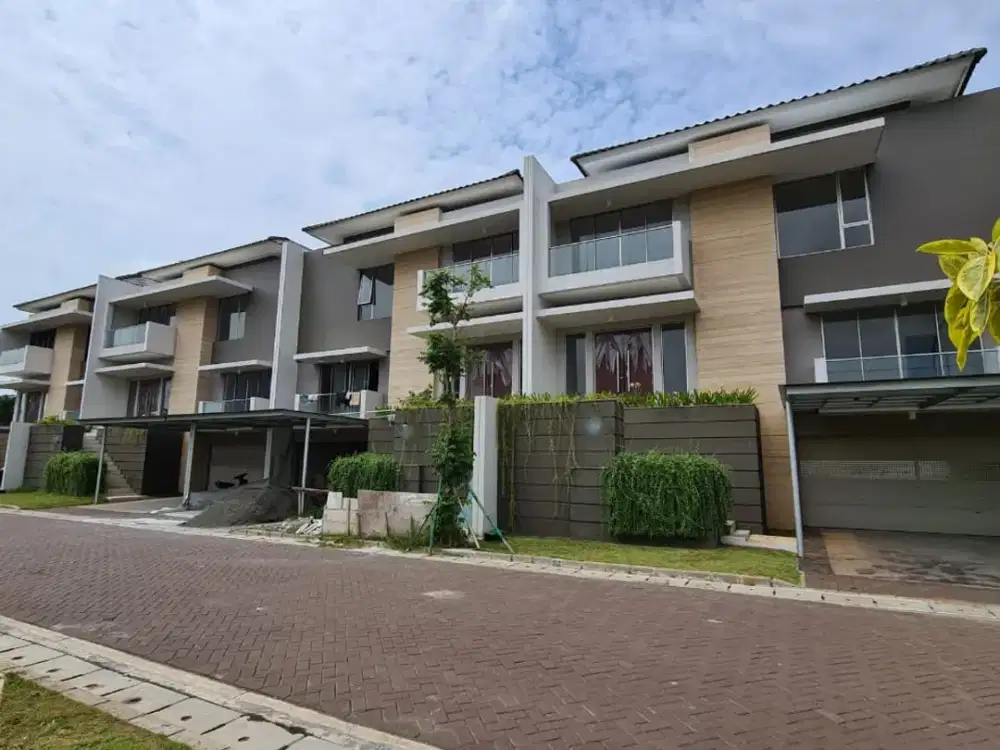 Dijual Cepat Rumah Golf Island PIK Uk 12x20 Maple Hrg 9M Bs KPR