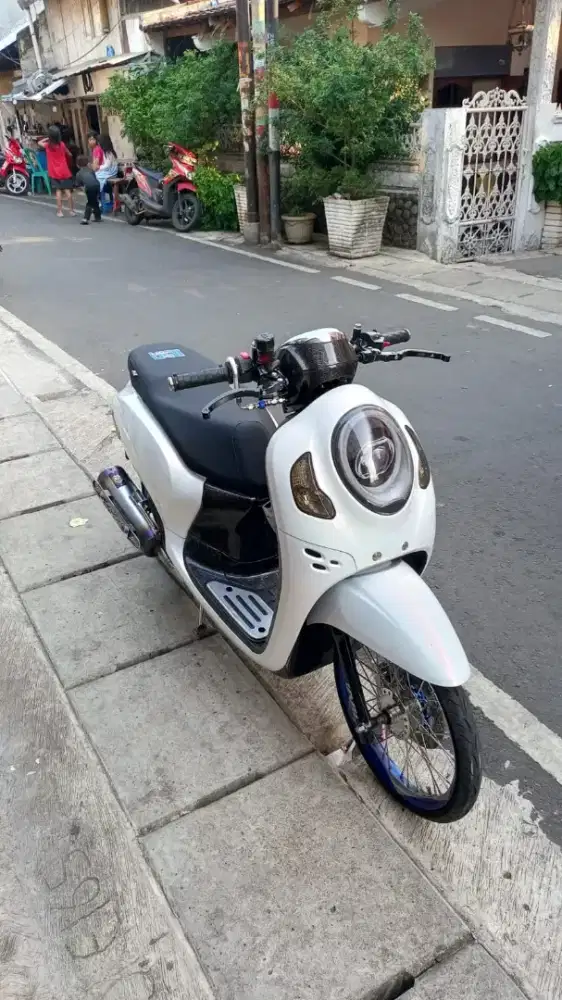 Honda Scoopy Full modif Thn 2022 ss lengkap