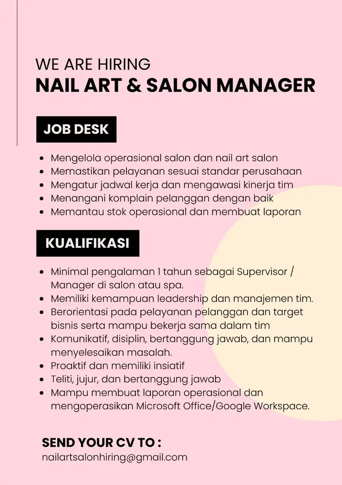 Nail Art & Salon Manager