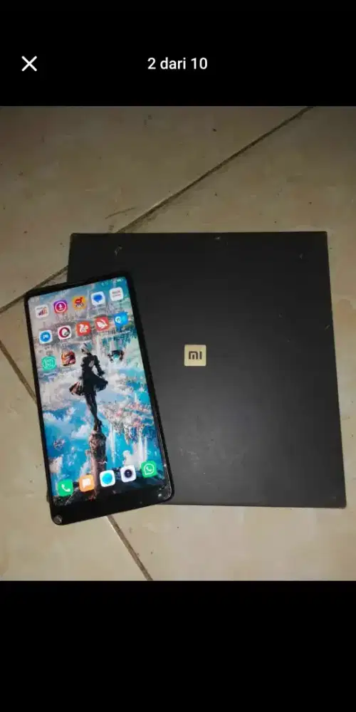 Mi mix 2 6/64 mulus ada NFC