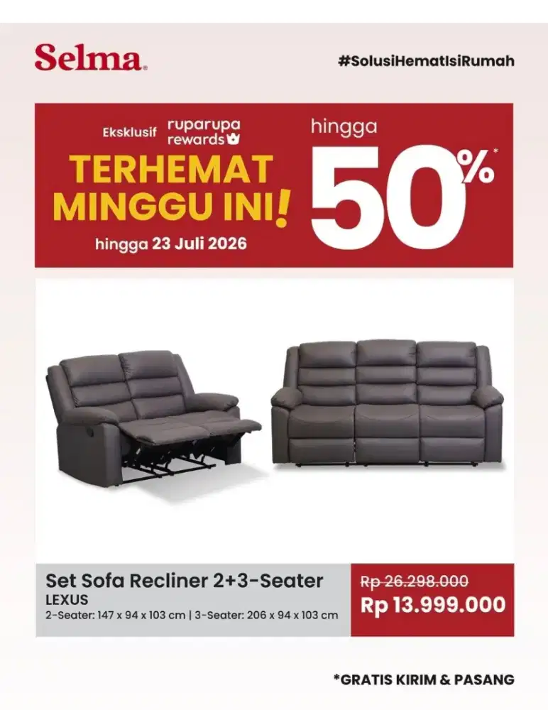 Sofa Recliner Selma