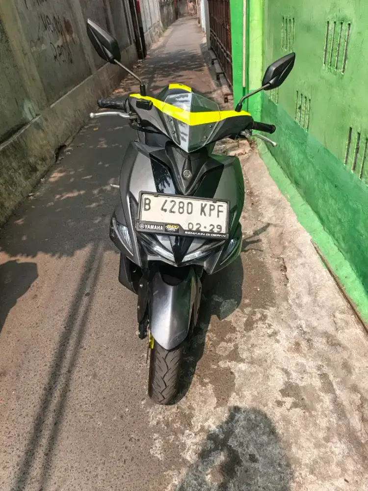 Forsale Aerox 155 2019 warna abu abu