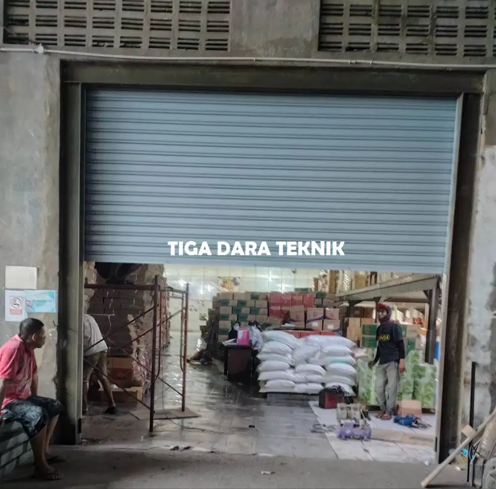 Rolling Door Industri | Pintu Garasi Besar untuk Gudang dan Pabrik