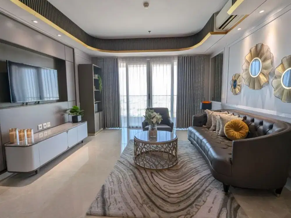 APARTEMEN ONE ICON SURABAYA PRIVATE LIFT FULL FURNISH TENGAH KOTA SURABAYA