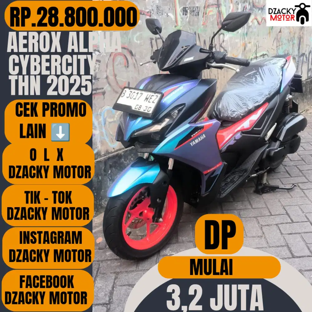AEROX ALPHA CYBERCITY 2025 SECOND LIKE NEW