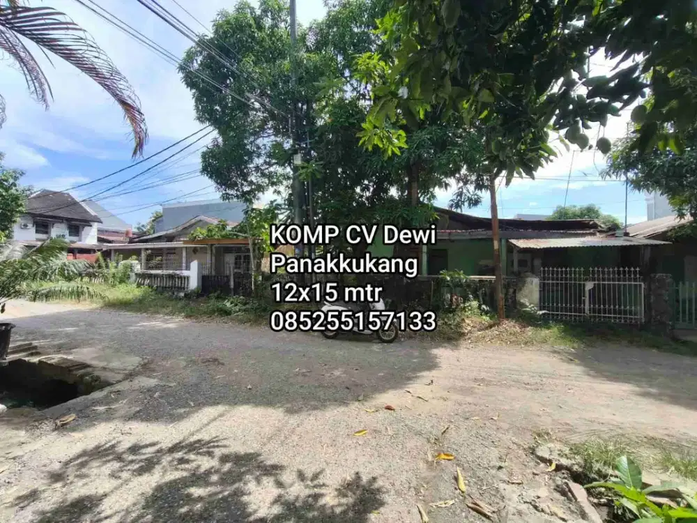Rumah Panakukang CV Dewi 12x15 mtr dekat abdesir Adyaksa