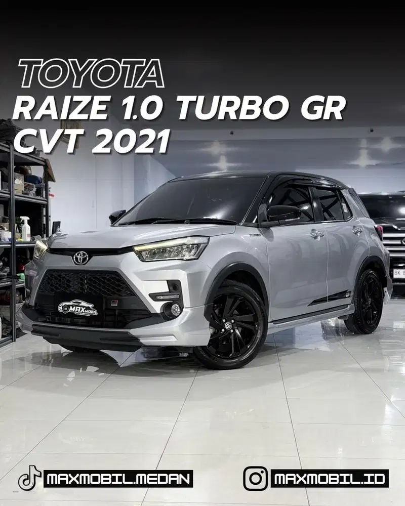 [ODO 45RB‼️] TOYOTA RAIZE 1.0 T GR CVT 2021 pemakaian 2022