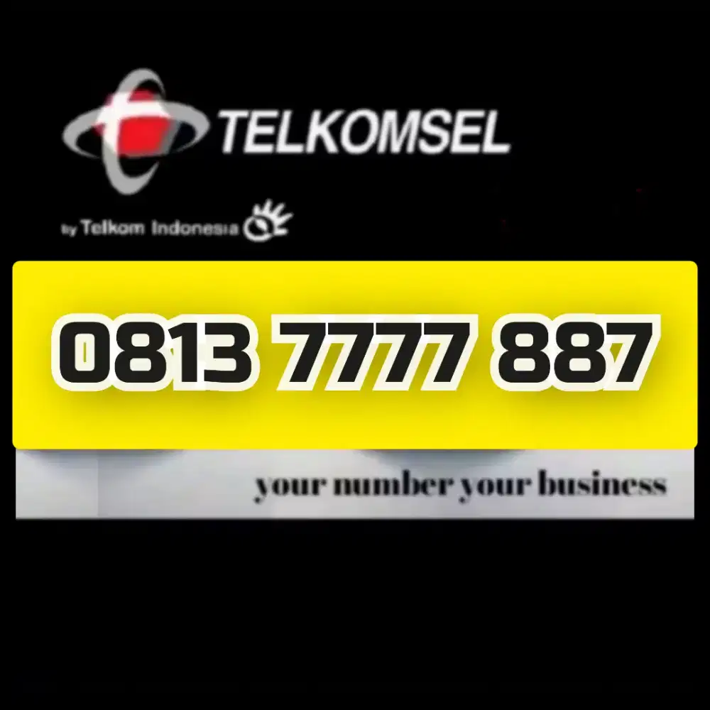 Nomor cantik simpati Telkomsel seri kwartet 11 digit