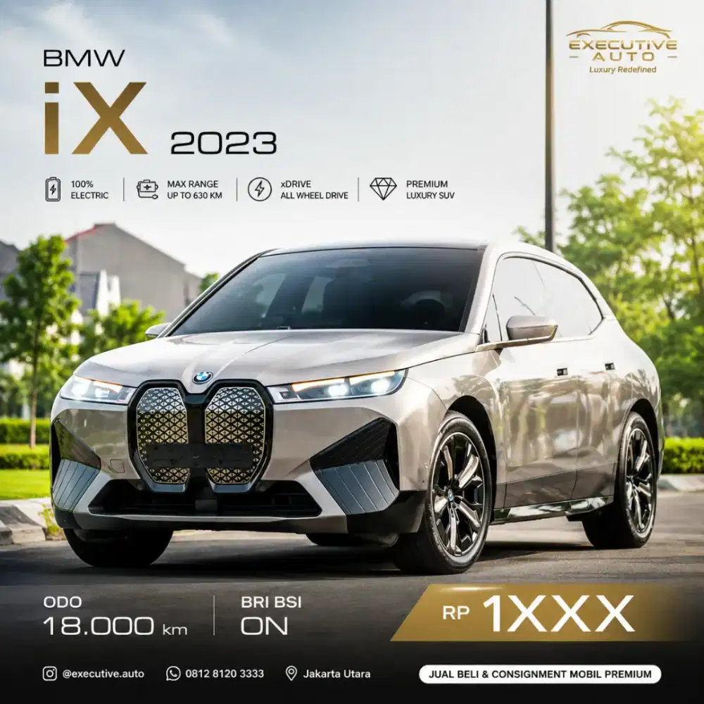 [BRI BSI ON] BMW IX 4.0 2023 / 2024
