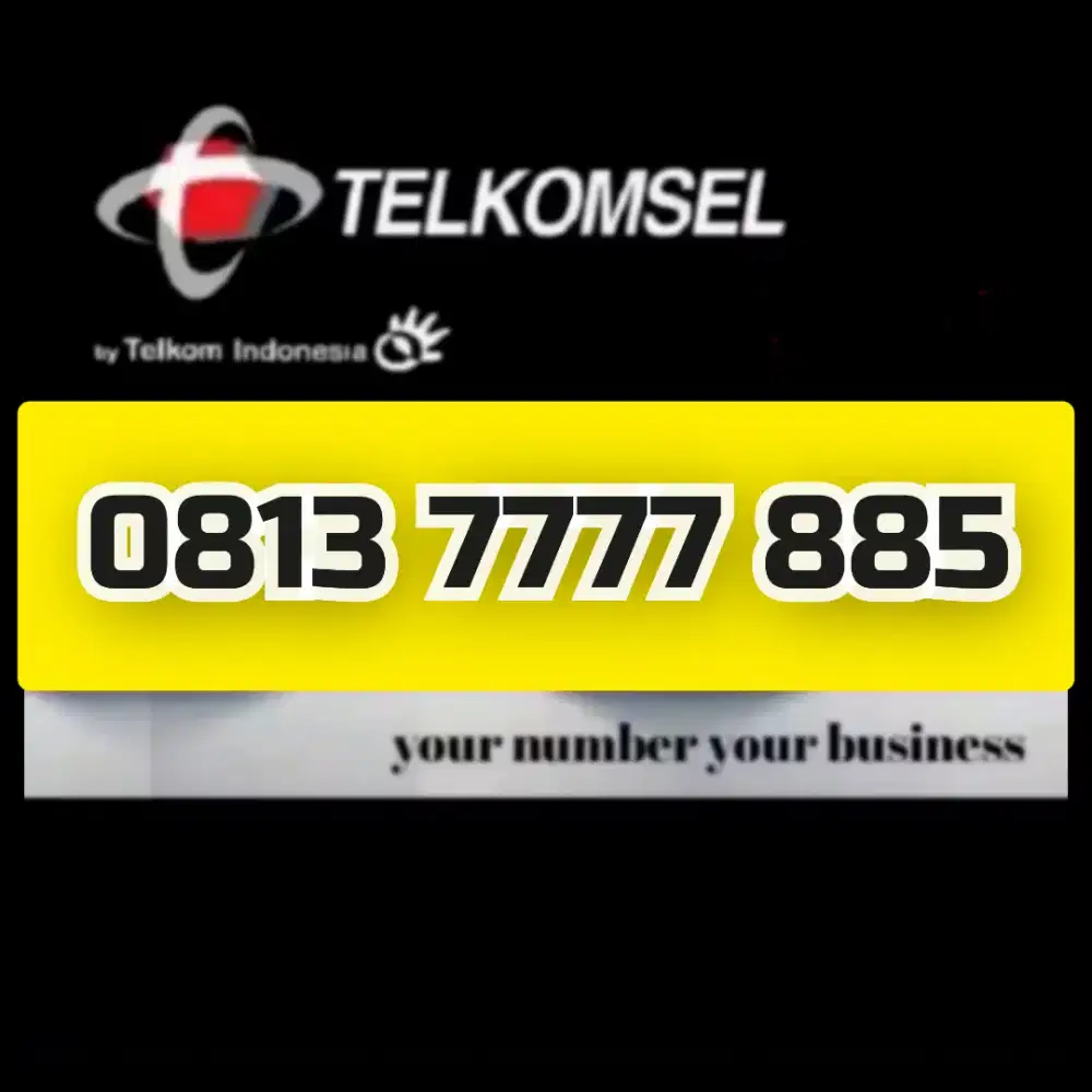 Nomor cantik simpati Telkomsel super