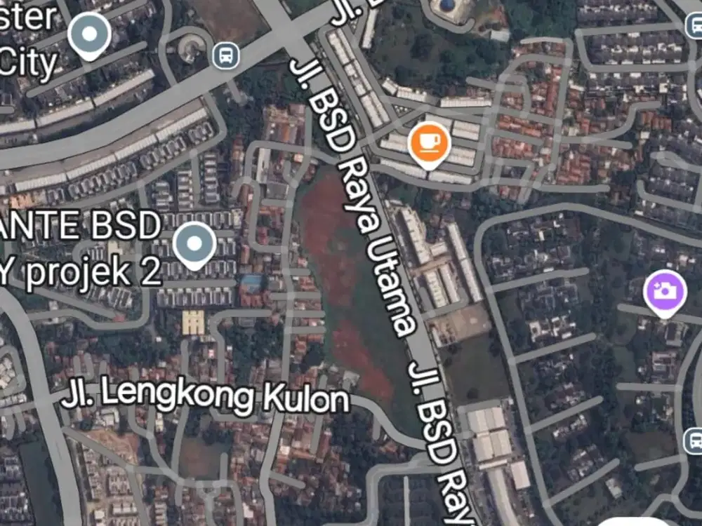 DISEWAKAN 2(DUA) KAVLING DI JALAN UTAMA BSD SEBARIS QBIG