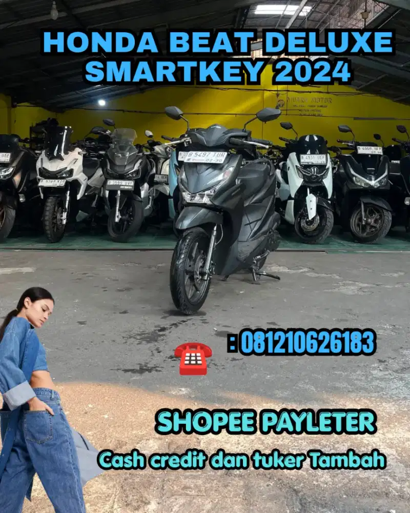 HONDA BEAT DELUXE SMARTKEY 2025 CASH CREDIT